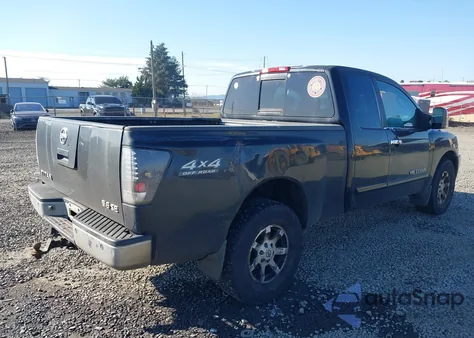 2005 Nissan Titan Se из США, поврежденный, VIN 1N6AA06BX5N553921
